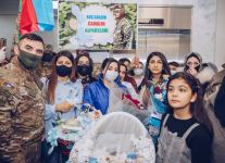 Фонд "YAŞAT" откроет счета в размере 5000 манатов на имена еще двух новорожденных детей шехидов (ФОТО)