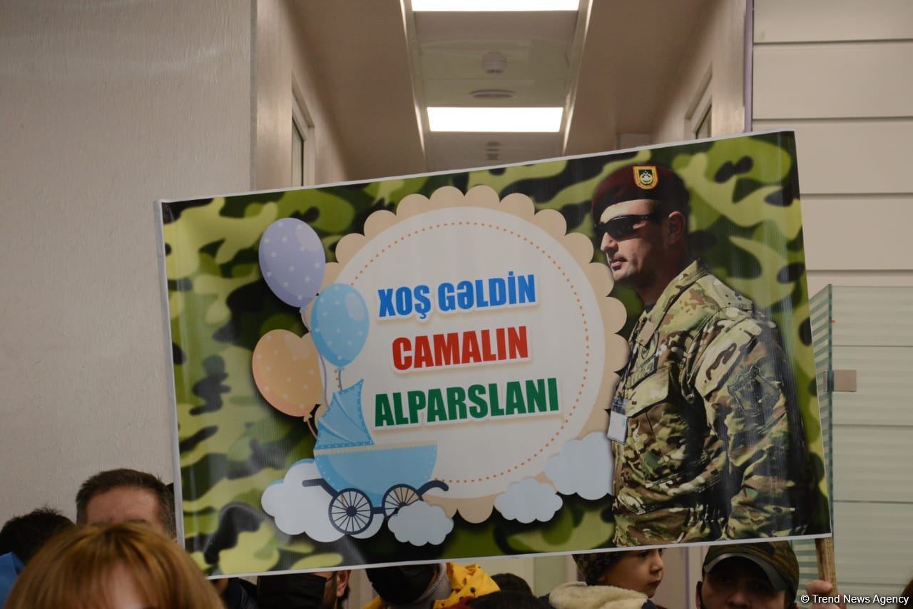 Сегодня из больницы выписывают новорожденного сына погибшего Героя Отечественной войны Азербайджана (ВИДЕО) (ФОТО)