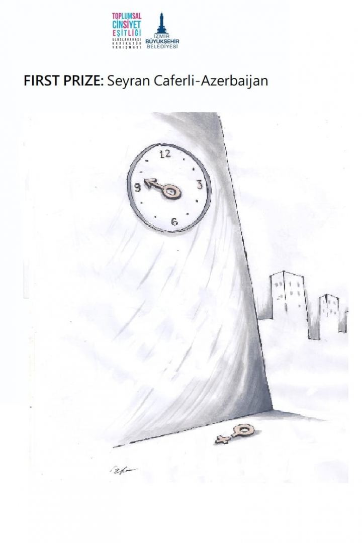 Азербайджанский карикатурист признан лучшим в Турции