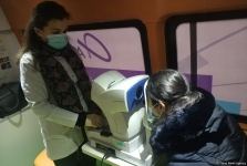 По инициативе депутата Севиль Микаиловой в Хачмазе организована выездная  офтальмологическая диагностика (ФОТО)