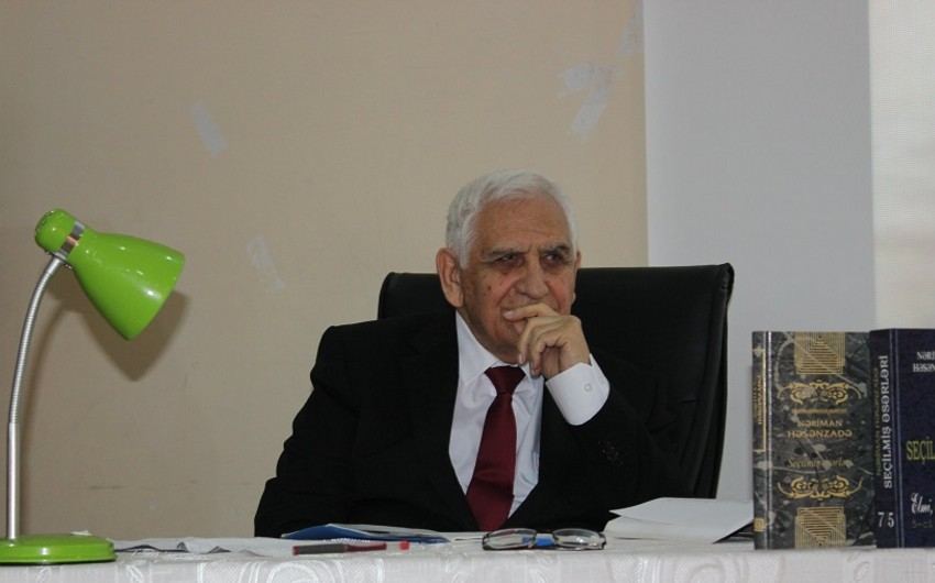 Поэт и драматург Нариман Гасанзаде отмечает юбилей: "Я счастливый человек!" (ФОТО)