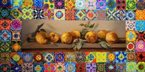 Необычный праздник - День смешивания разных красок в ярких композициях Милены Набиевой (ФОТО)