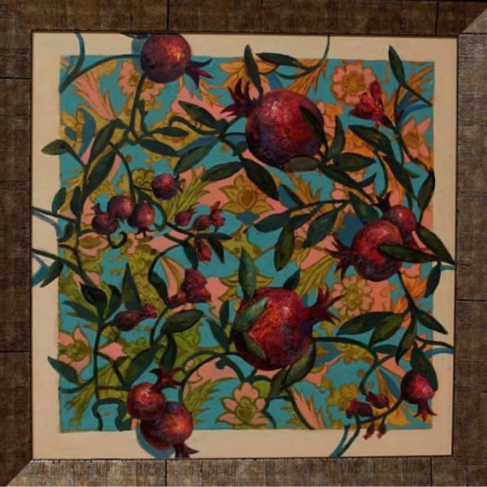 Необычный праздник - День смешивания разных красок в ярких композициях Милены Набиевой (ФОТО)