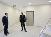 Президент Ильхам Алиев принял участие в открытии после капремонта Шаганского реабилитационного пансионата (ФОТО/ВИДЕО) (версия 2)