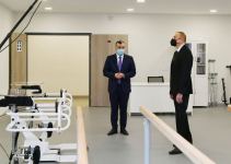Президент Ильхам Алиев принял участие в открытии после капремонта Шаганского реабилитационного пансионата (ФОТО/ВИДЕО) (версия 2)