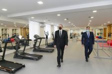 Президент Ильхам Алиев принял участие в открытии после капремонта Шаганского реабилитационного пансионата (ФОТО/ВИДЕО) (версия 2)