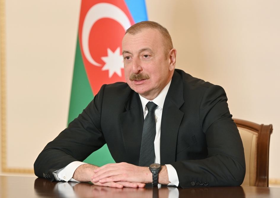 Президент Ильхам Алиев принял в видеоформате генерального исполнительного директора компании Signify и других представителей руководства компании (ФОТО) (версия 2)
