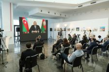 Президент Ильхам Алиев провел пресс-конференцию для представителей местных и зарубежных СМИ (ФОТО/ВИДЕО) (версия 8)