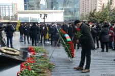 Общественность Азербайджана чтит память жертв Ходжалинского геноцида  (ФОТОРЕПОРТАЖ)