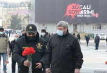 Общественность Азербайджана чтит память жертв Ходжалинского геноцида  (ФОТОРЕПОРТАЖ)