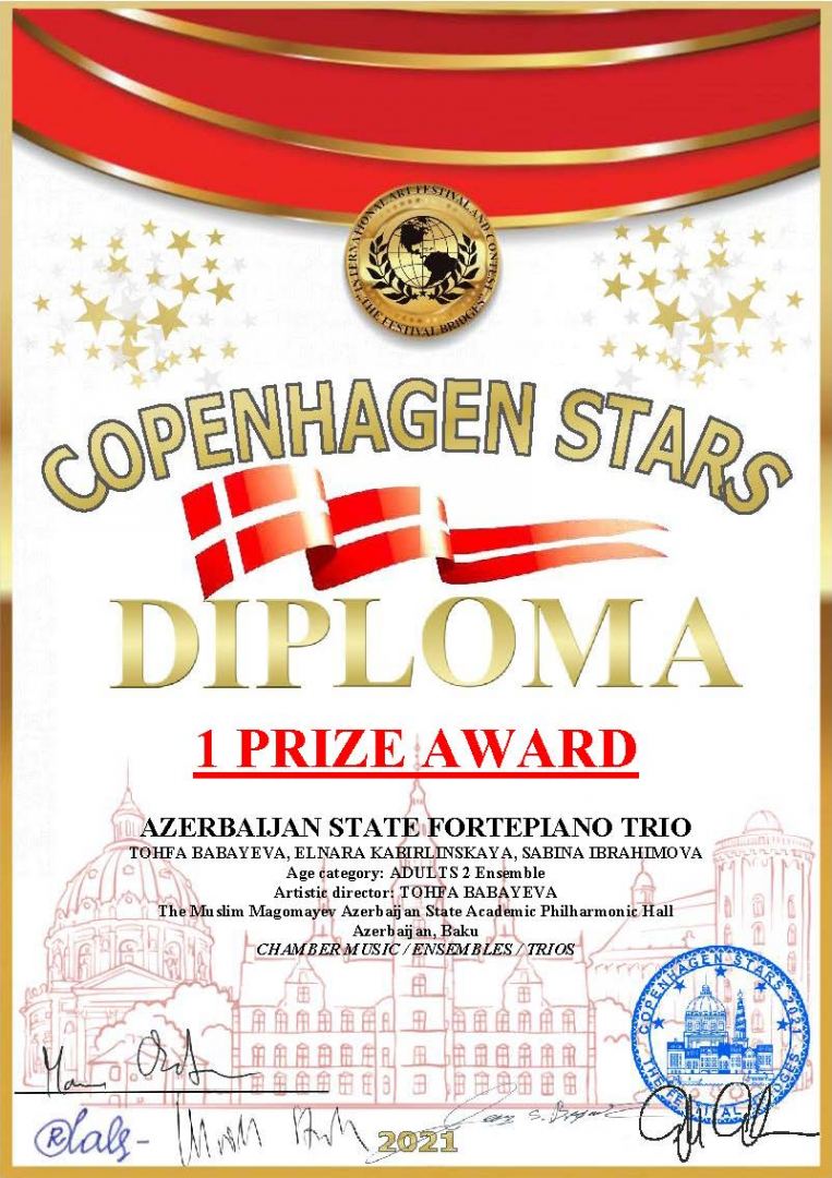 Трио азербайджанских женщин стали звездами Копенгагена (ФОТО)