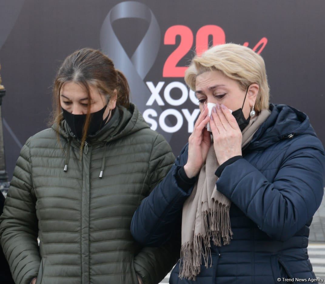Общественность Азербайджана чтит память жертв Ходжалинского геноцида  (ФОТОРЕПОРТАЖ)