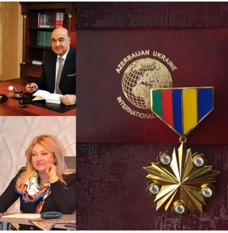 Композитор Севиндж Тофиггызы награждена золотой медалью международного альянса "Азербайджан-Украина" (ФОТО)