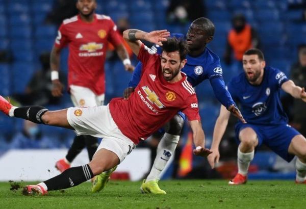"Челси" и "Манчестер Юнайтед" сыграли вничью в матче чемпионата Англии