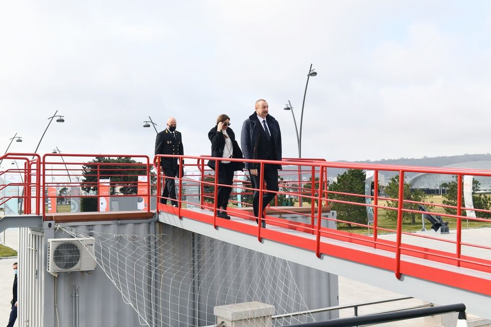 Президент Ильхам Алиев и Первая леди Мехрибан Алиева приняли участие в открытии танкера-музея "Сураханы" в Баку (ФОТО/ВИДЕО)