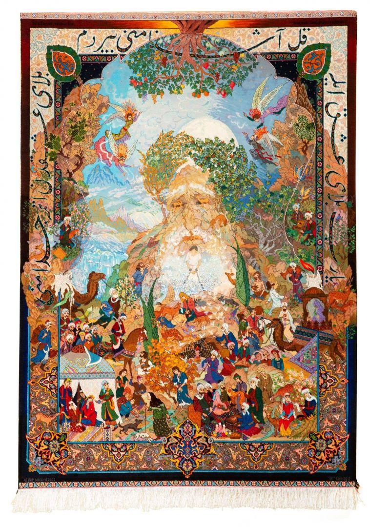 Образы женщин в азербайджанских коврах (ФОТО)