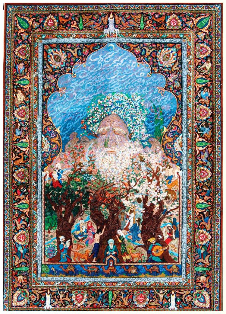 Образы женщин в азербайджанских коврах (ФОТО)