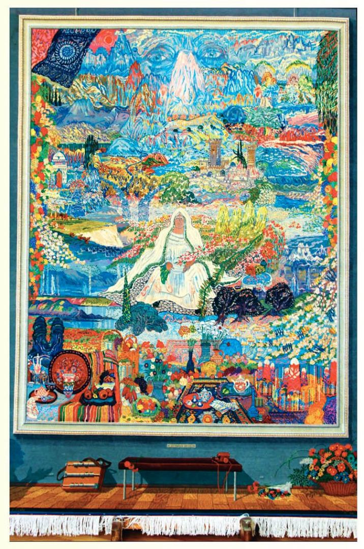 Образы женщин в азербайджанских коврах (ФОТО)