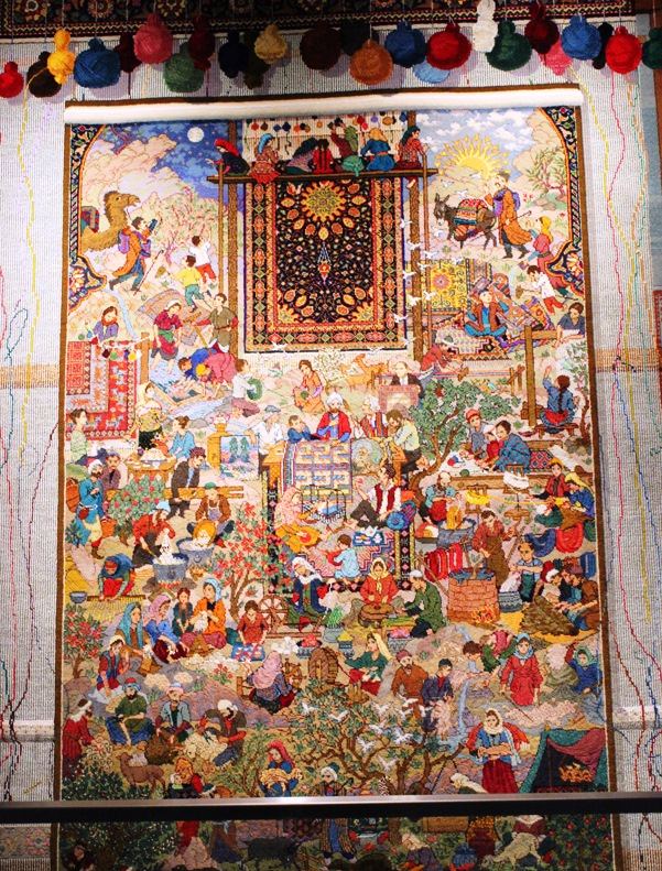 Образы женщин в азербайджанских коврах (ФОТО)