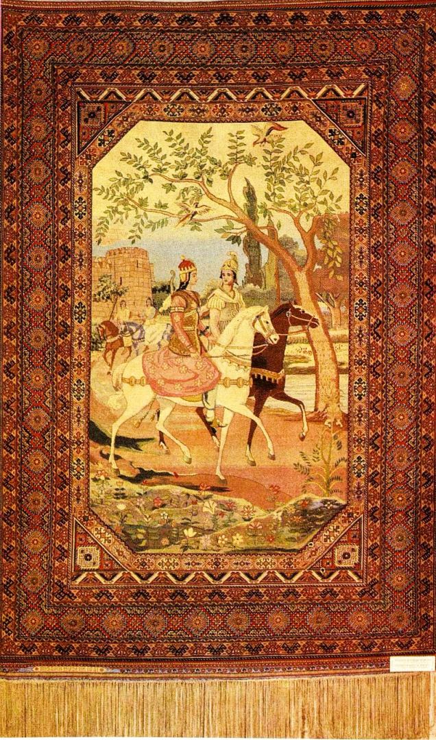 Образы женщин в азербайджанских коврах (ФОТО)