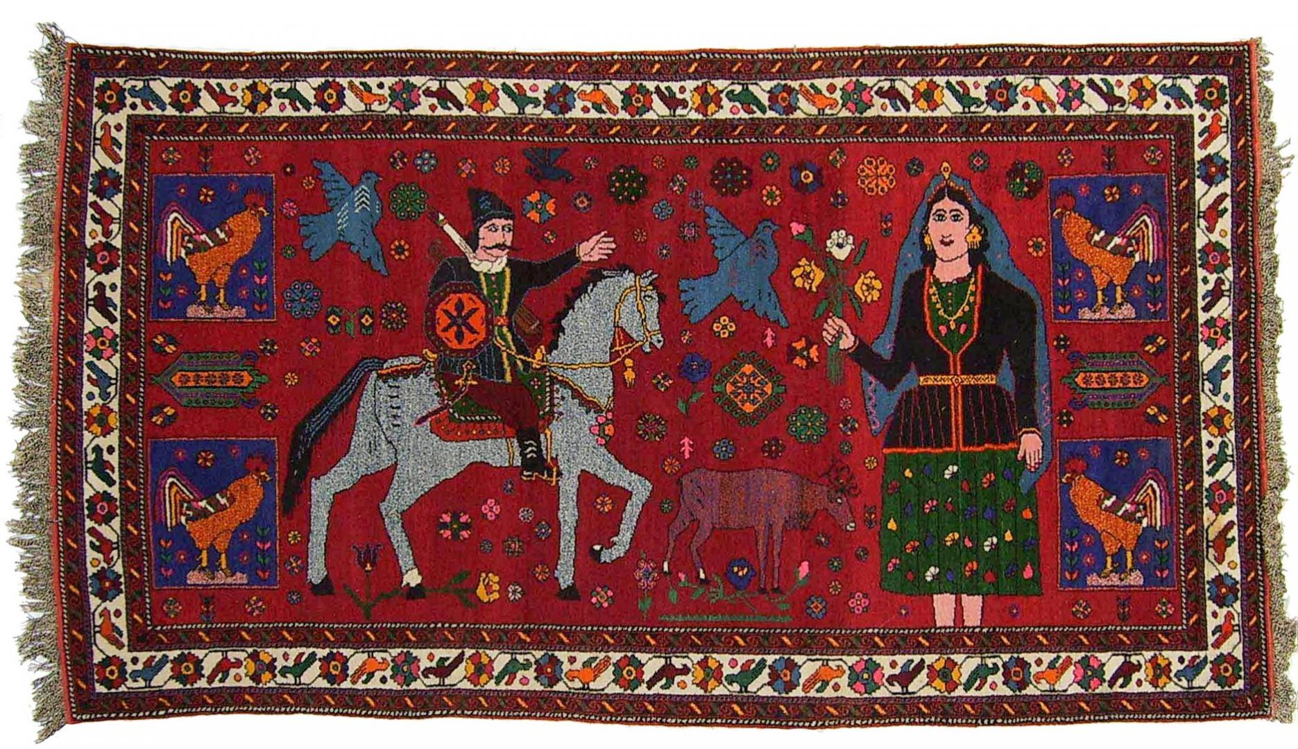 Образы женщин в азербайджанских коврах (ФОТО)