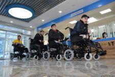 Ветераны Отечественной войны Азербайджана обеспечиваются высокотехнологичными средствами для передвижения (ФОТО)