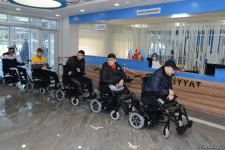 Ветераны Отечественной войны Азербайджана обеспечиваются высокотехнологичными средствами для передвижения (ФОТО)