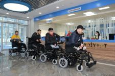 Ветераны Отечественной войны Азербайджана обеспечиваются высокотехнологичными средствами для передвижения (ФОТО)