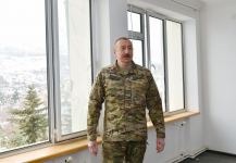 Президент Ильхам Алиев и Первая леди Мехрибан Алиева посетили здание бывшего партийного комитета Гадрутского района (ФОТО)