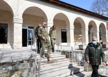 Президент Ильхам Алиев и Первая леди Мехрибан Алиева побывали в городе Шуша (ФОТО/ВИДЕО)