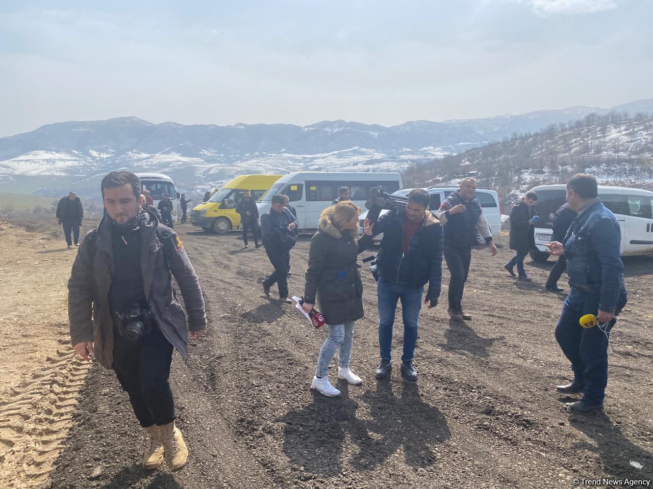 Кадры из Азыхской пещеры — репортаж Trend TV