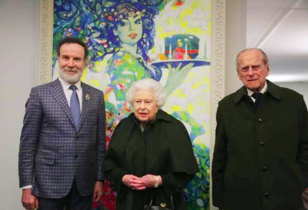 В Нидерландах выпущены марки с произведениями всемирно известного художника Сакита Мамедова – подарок Королеве Елизавете II (ФОТО)