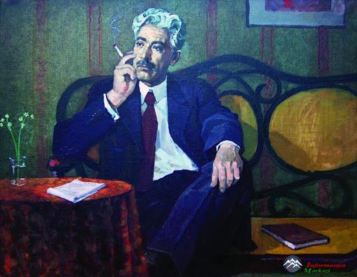 Самед Вургун в памятниках, картинах, марках ... (ФОТО)