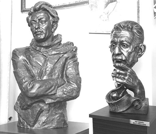 Самед Вургун в памятниках, картинах, марках ... (ФОТО)