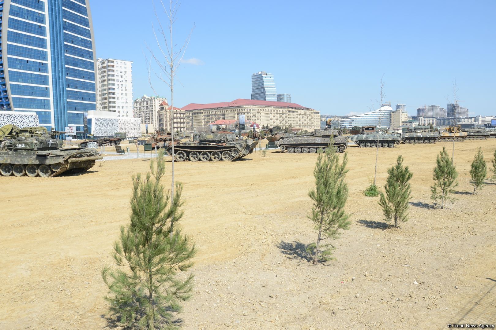 В Баку к открытию готовится Парк военных трофеев (ФОТО/ВИДЕО)