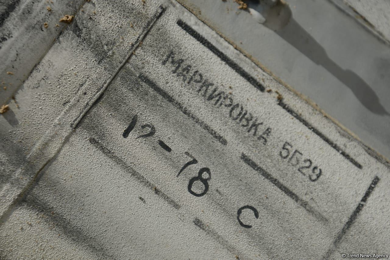 В Баку демонстрируются обломки  ракет "Искандер", примененных   Арменией против Азербайджана (ФОТО/ВИДЕО)