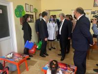Посол Японии принял участие в открытии детсада в Агдаме - Trend TV