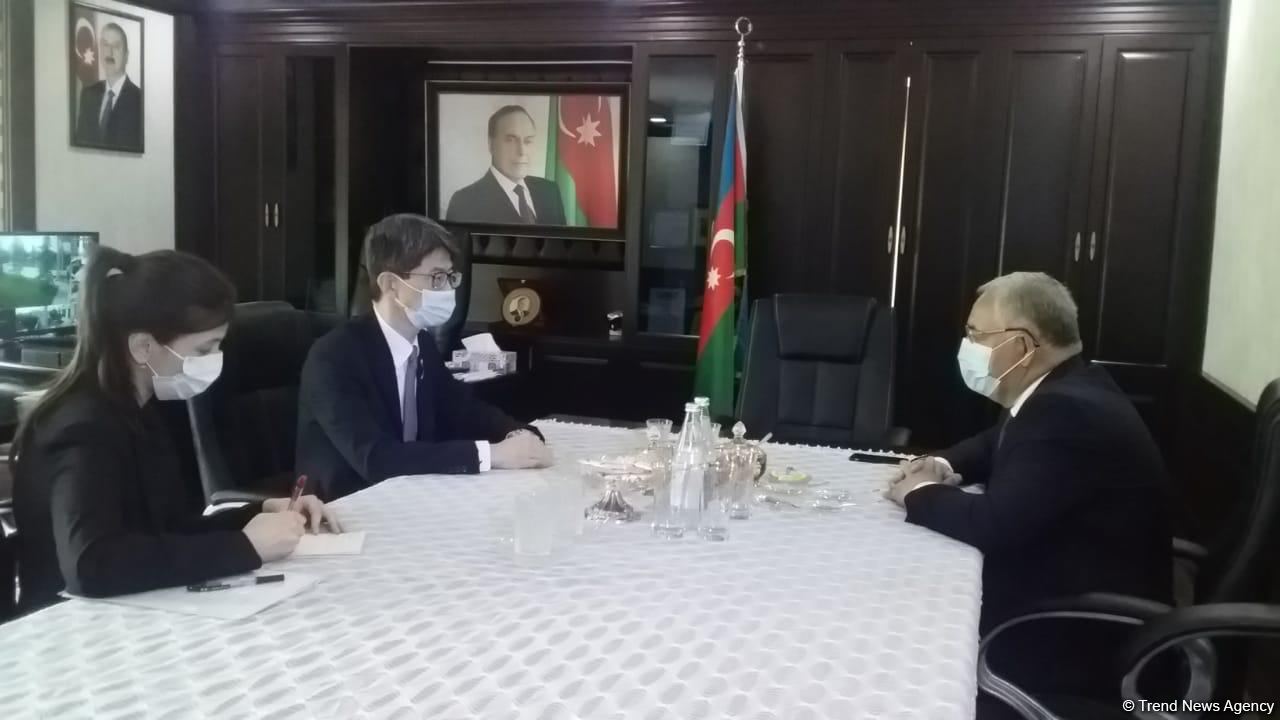 Посол Японии принял участие в открытии детсада в Агдаме - Trend TV