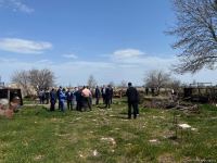 Представители ОИС посетили кладбище Имарета в Агдаме (ФОТО/ВИДЕО)