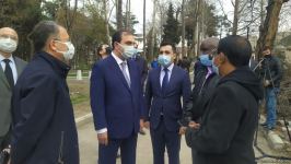 Делегация ОИС прибыла из Агдама в Гянджу (ФОТО)