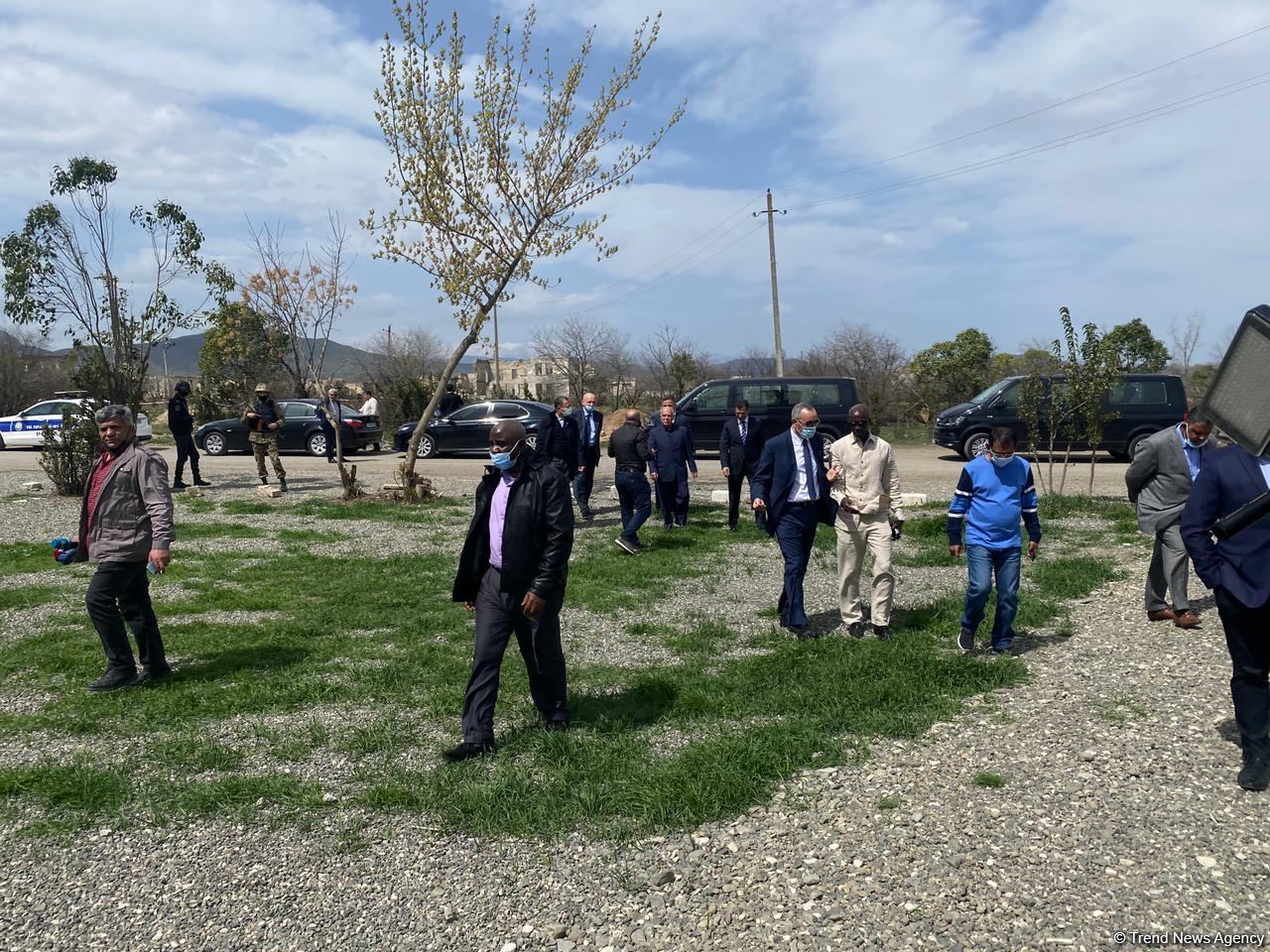 Представители ОИС совершили намаз в мечети Агдама (ФОТО/ВИДЕО)