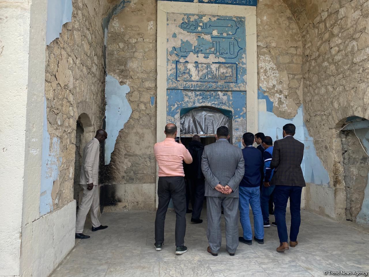 Представители ОИС совершили намаз в мечети Агдама (ФОТО/ВИДЕО)