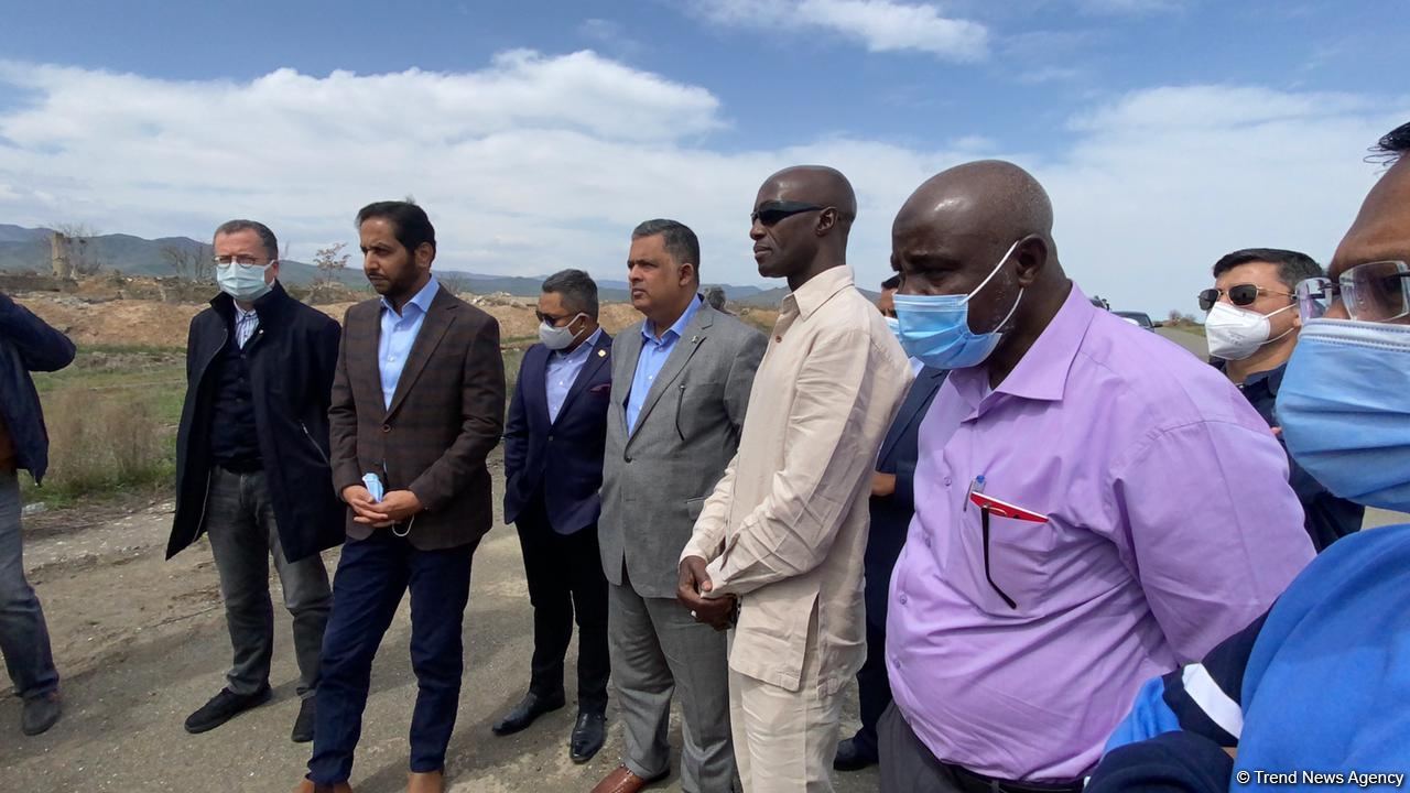 Представители ОИС находятся в Агдаме (ФОТО)