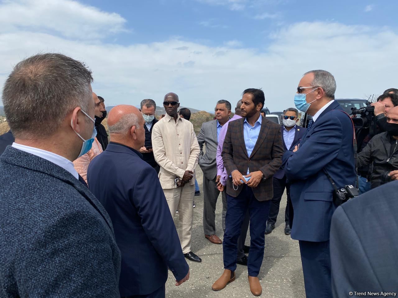 Представители ОИС находятся в Агдаме (ФОТО)