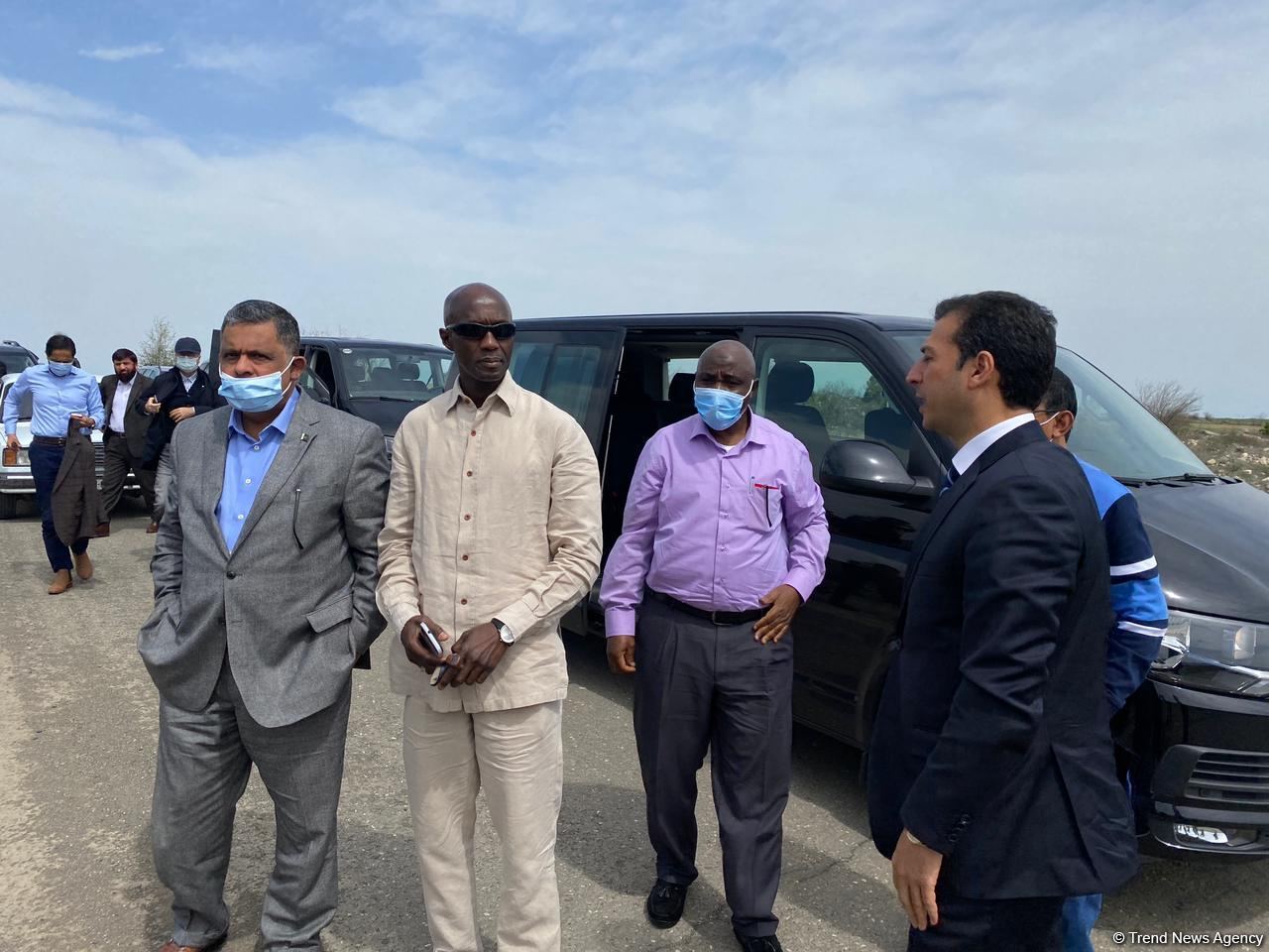 Представители ОИС находятся в Агдаме (ФОТО)