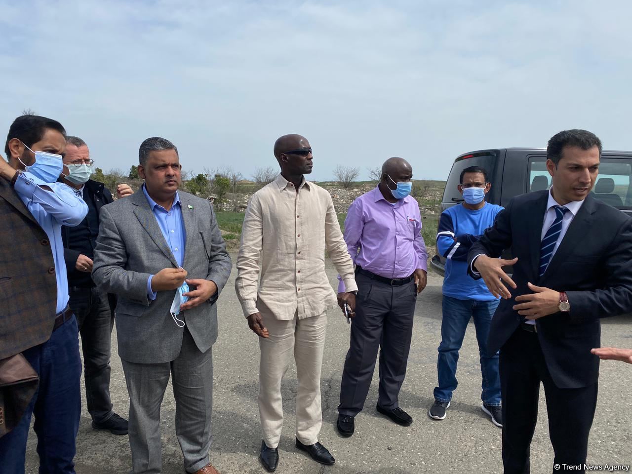 Представители ОИС находятся в Агдаме (ФОТО)