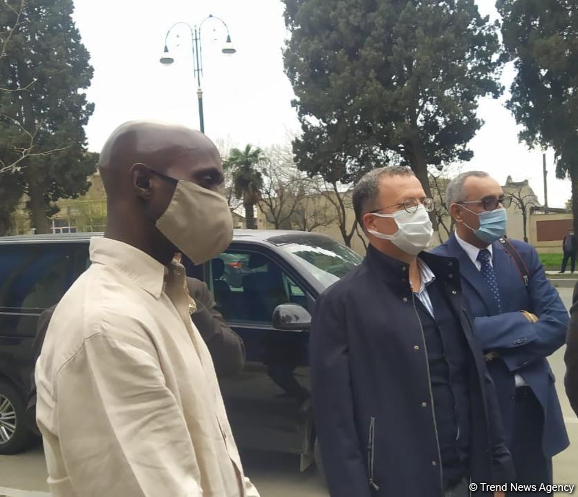 Делегация ОИС прибыла из Агдама в Гянджу (ФОТО)