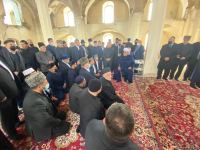 Главы религиозных конфессий в Азербайджане посетили Агдамскую джума-мечеть (ФОТО)