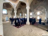 Главы религиозных конфессий в Азербайджане посетили Агдамскую джума-мечеть (ФОТО)