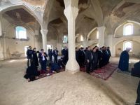 Главы религиозных конфессий в Азербайджане посетили Агдамскую джума-мечеть (ФОТО)
